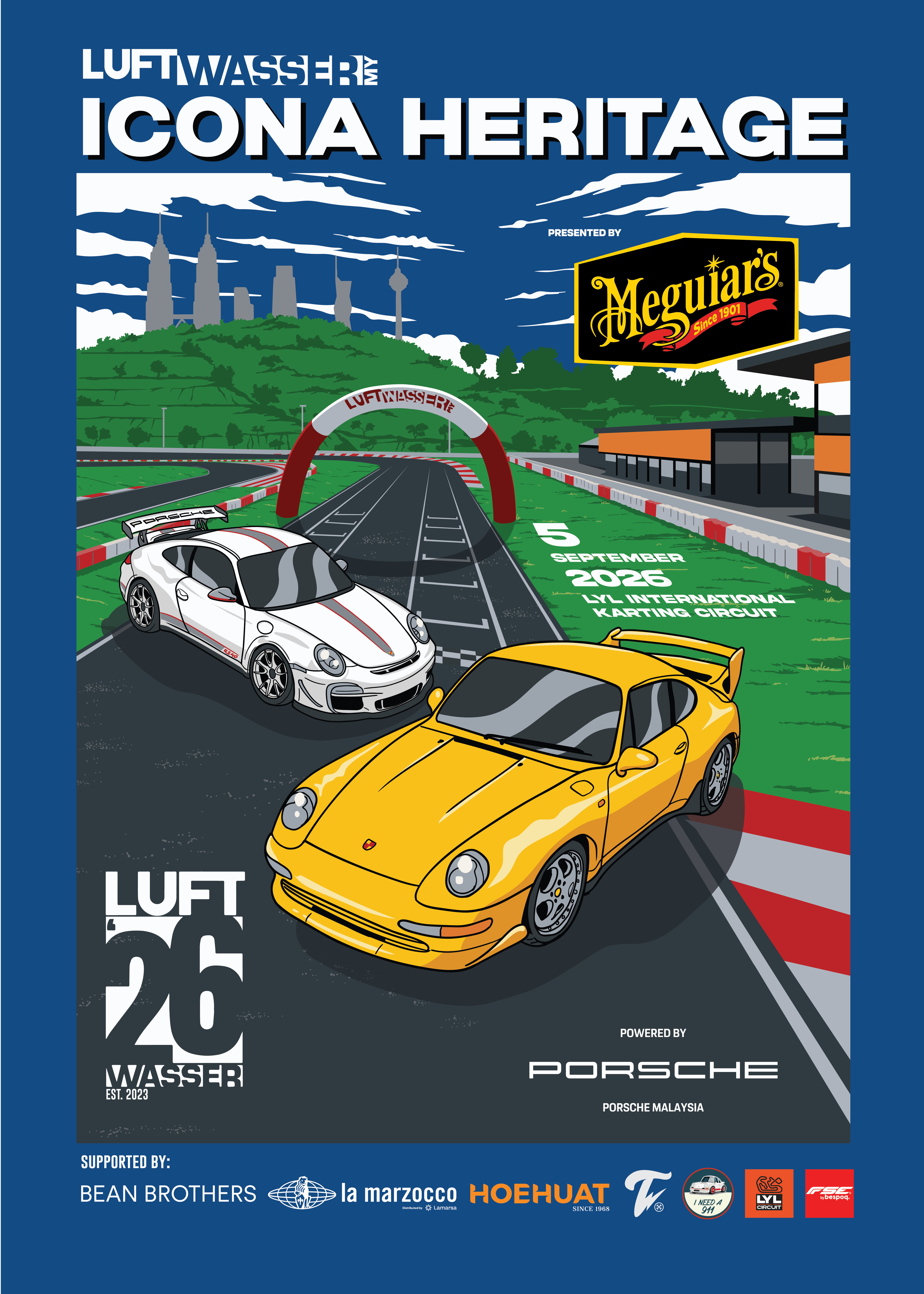 LUFTWASSER '26 — Icona Heritage official event poster